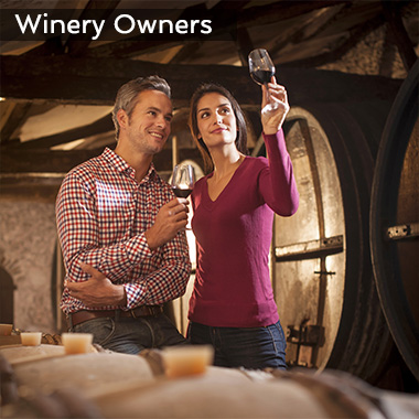 Winery Owners Testing Wine